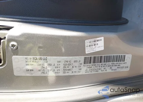 2018 Dodge Grand Caravan Gt from USA, damaged, VIN 2C4RDGEG4JR190211